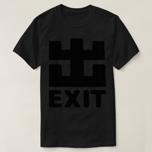 符号曲線の終了 Tシャツ (デザイン正面)