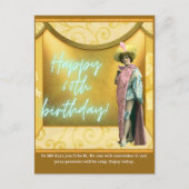 第おもしろい六十誕生日の改変 ポストカード (正面)