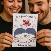 第おもしろい2回綿花記念日カード カード