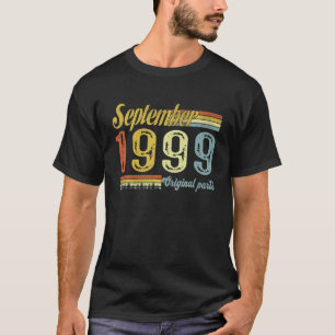 第おもしろい22回誕生日ヴィンテージ1999年9月Art For Tシャツ