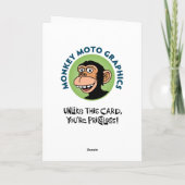 第おもしろい32誕生日 カード (裏面)