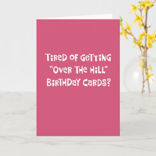 第おもしろい47誕生日 カード (黄色い花)