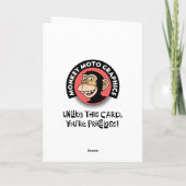 第おもしろい53誕生日 カード (裏面)