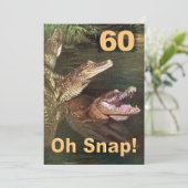 第おもしろい60バースデーパーティ招待状 招待状 (スタンド正面)