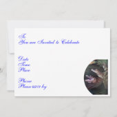 第おもしろい60バースデーパーティ招待状 招待状 (裏面)