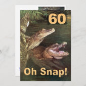 第おもしろい60バースデーパーティ招待状 招待状 (正面/裏面)