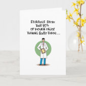 第おもしろい63誕生日 カード (黄色い花)