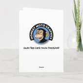 第おもしろい68誕生日 カード (裏面)