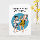 第おもしろい86誕生日 カード (黄色い花)