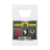 第すごい101空挺師団の新デザイン クレジットカード栓抜き (正面)