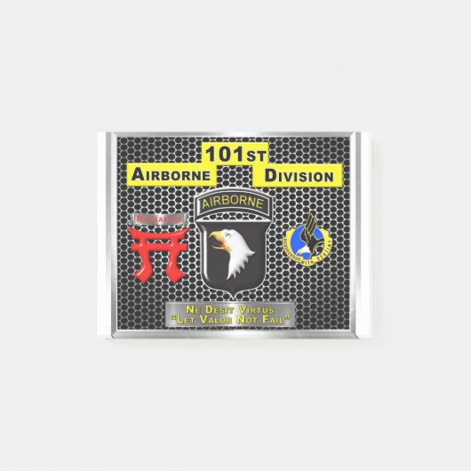 第すごい101空挺師団の新デザイン ポストイット (正面)