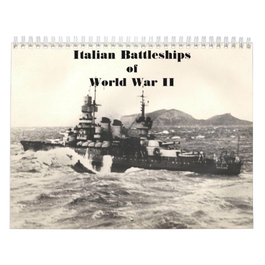 第イタリアン二次世界戦艦 カレンダー (カバー)