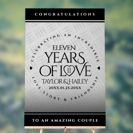 第エレガント十一回結婚鋼祭 アクリルサイン (ニュートラル)