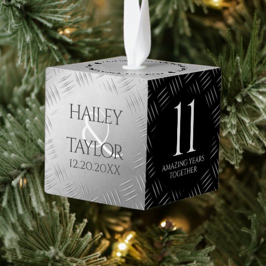 第エレガント十一回結婚鋼祭 キューブオーナメント (ツリー)