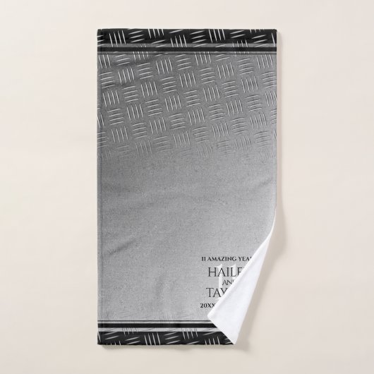 第エレガント十一回結婚鋼祭 バスタオルセット (ハンドタオル)