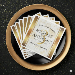 第エレガント革結婚周年記念