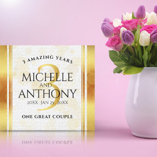 第エレガント革結婚周年記念 キャンバスプリント