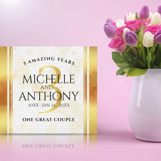 第エレガント革結婚周年記念 キャンバスプリント