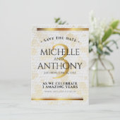 第エレガント革結婚周年記念 セーブザデート (スタンド正面)