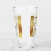 第エレガント革結婚周年記念 タンブラーグラス (左)