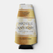 第エレガント革結婚周年記念 ボトルクーラー (正面)