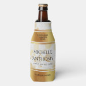 第エレガント革結婚周年記念 ボトルクーラー (ボトル正面)