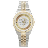 第エレガント革結婚周年記念 腕時計 (正面)