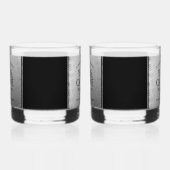 第エレガント11回鉄結婚鋼記念日お祝い ウイスキーグラス (左)