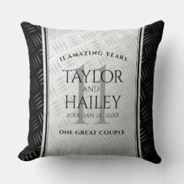 第エレガント11回鉄結婚鋼記念日お祝い クッション