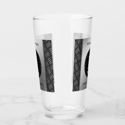 第エレガント11回鉄結婚鋼記念日お祝い タンブラーグラス (右)