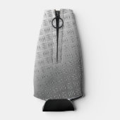 第エレガント11回鉄結婚鋼記念日お祝い ボトルクーラー (裏面)