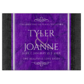 第エレガント12回絹結婚祭お祝い カッティングボード (正面)