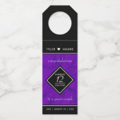 第エレガント12回絹結婚祭お祝い ボトルネックタグ (正面)