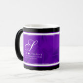 第エレガント12回絹結婚祭お祝い モーフィングマグカップ (正面左)