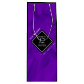 第エレガント12回絹結婚祭お祝い ワインギフトバッグ (正面)