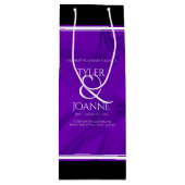 第エレガント12回絹結婚祭お祝い ワインギフトバッグ (正面)