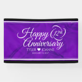 第エレガント12回絹結婚祭お祝い 横断幕 (横)