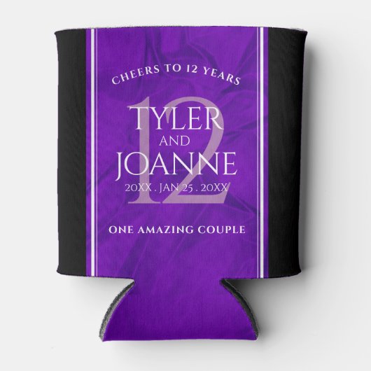 第エレガント12回絹結婚祭お祝い 缶クーラー (正面)