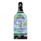 第エレガント14回オ結婚パール記念日お祝い カッティングボード (正面)