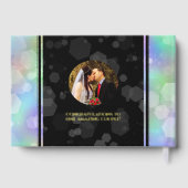 第エレガント14回オ結婚パール記念日お祝い ゲストブック (裏面)