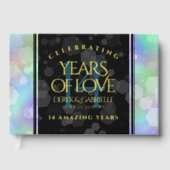 第エレガント14回オ結婚パール記念日お祝い ゲストブック (正面)