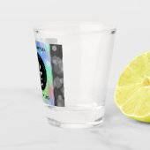 第エレガント14回オ結婚パール記念日お祝い ショットグラス (右)