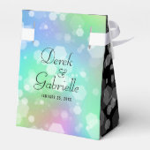 第エレガント14回オ結婚パール記念日お祝い フェイバーボックス (裏面サイド)