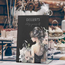 第エレガント18誕生日デザートテーブル台座標識 台座サイン