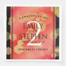 第エレガント2回ガーネ結婚の記念日お祝い