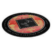 第エレガント2回ガーネ結婚ー記念日 カッティングボード (角)