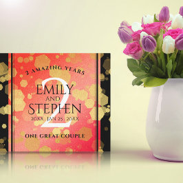 第エレガント2回ガーネ結婚ー記念日 キャンバスプリント