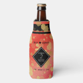 第エレガント2回ガーネ結婚ー記念日 ボトルクーラー (ボトル正面)