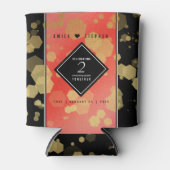 第エレガント2回ガーネ結婚ー記念日 缶クーラー (正面)