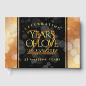 第エレガント22回銅結婚記念日 ゲストブック (正面)